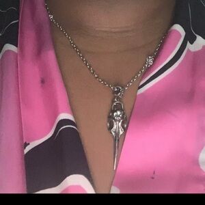 Plague doctor jewelry set.